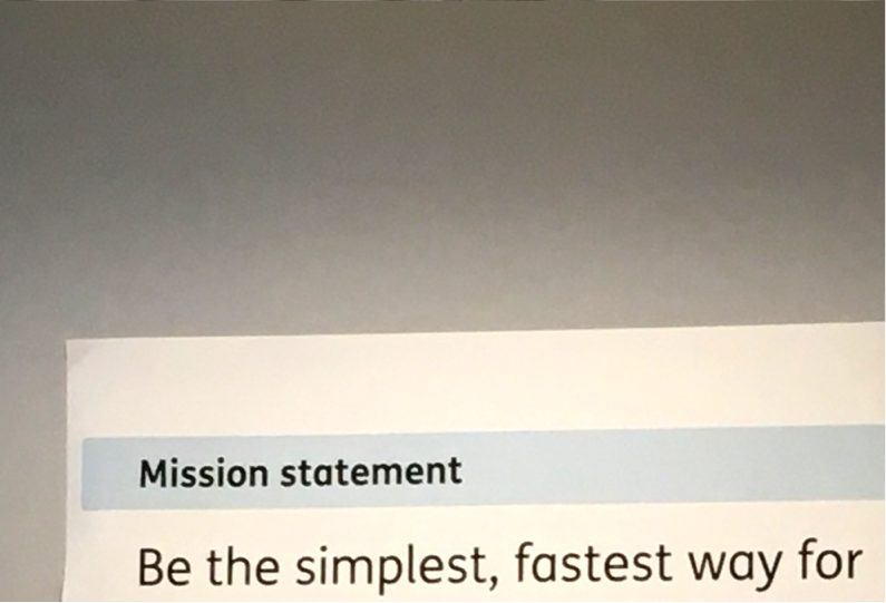 Mission Statement: Be the simplest, faster way...
