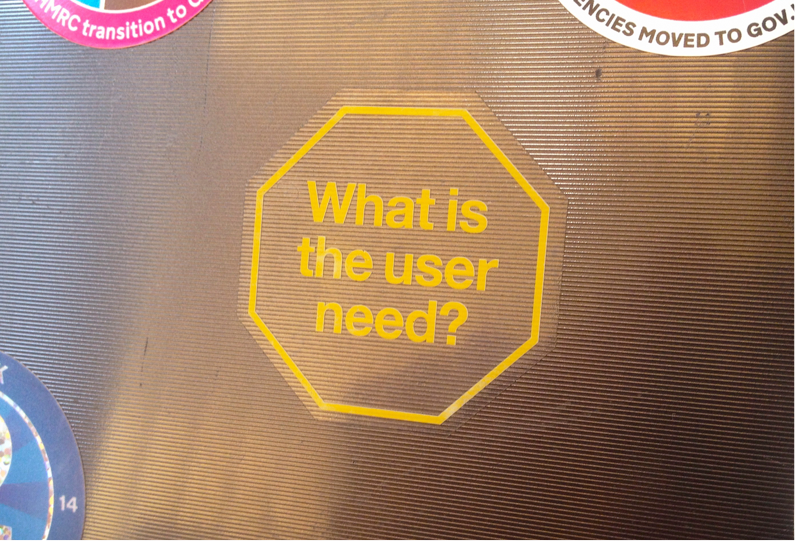 What is the user need?