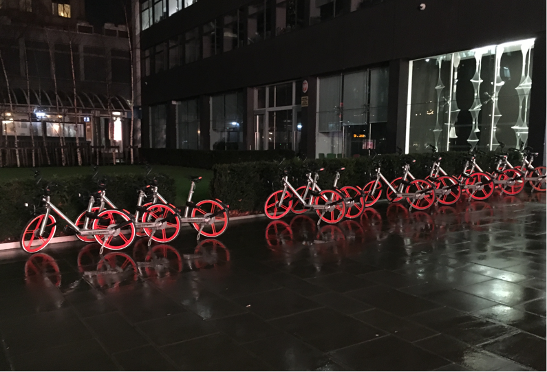 Mobike in Manchester