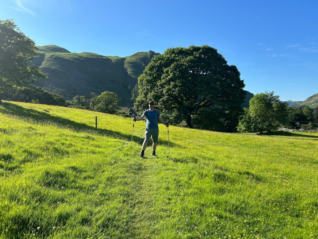 A picture from the Lake District fells in June this year - hoping for more of this in 2025